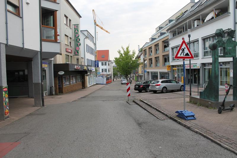 Güterbahnhofstr. - Straße von oben in Richtung Bahnhofstr., 01.08.24